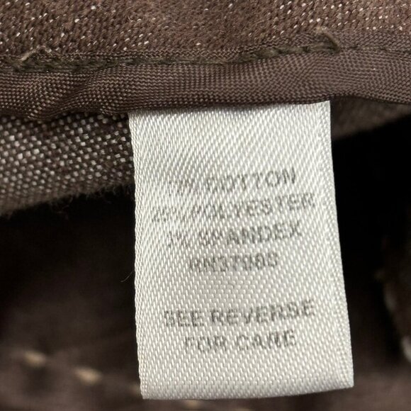 Cato Relaxed Straight Women's size 20WP Brown Denim jeans - Picture 3 of 4